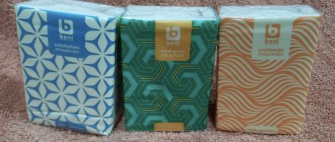 Boni selection Mouchoir 100% cellulose 10pcs