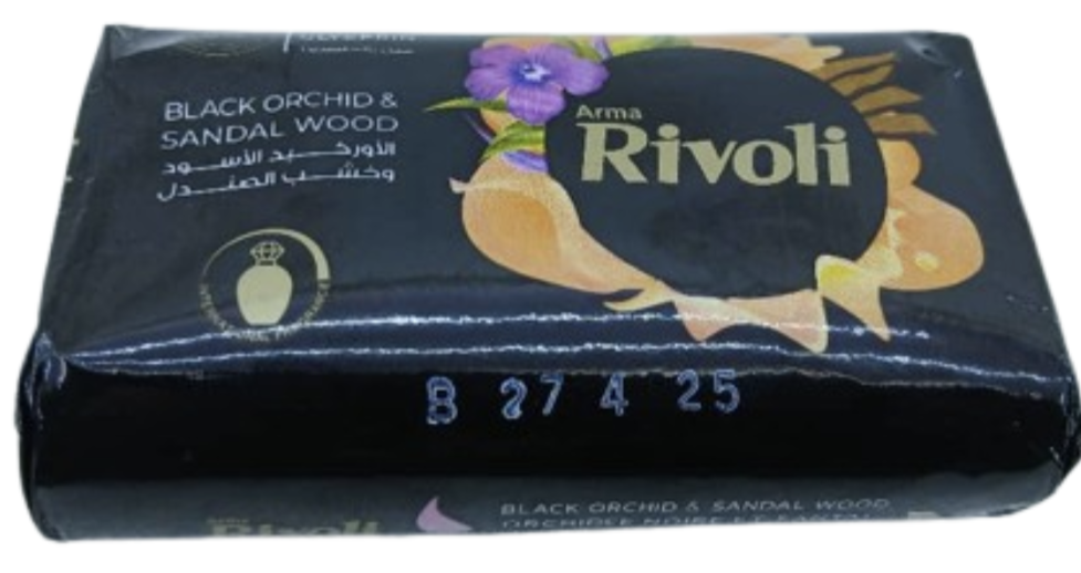 Rivoli Black Orchid & Sandal Wood Toilet Soap
