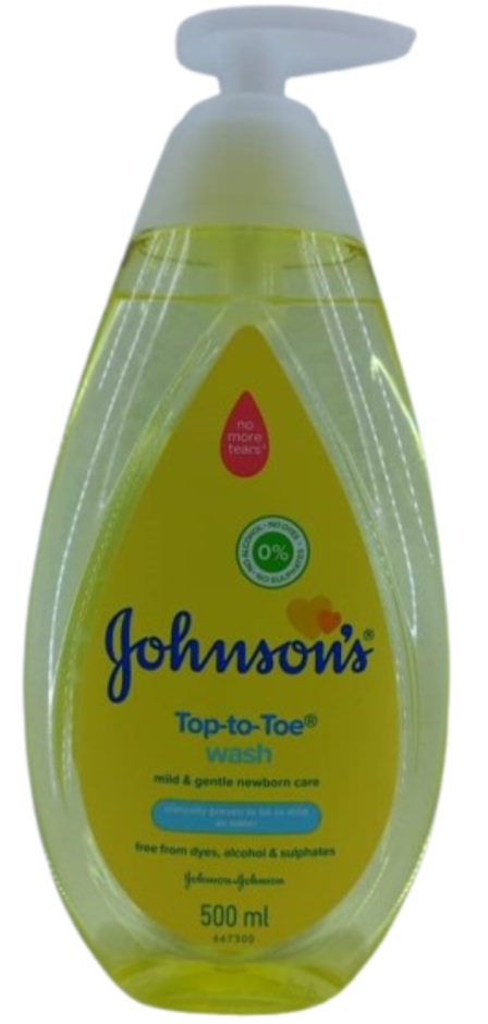 Johnson's Top-to-Toe wash wild & gentle newborn care