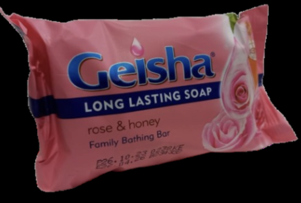 Geisha long last soap Rose & Honey