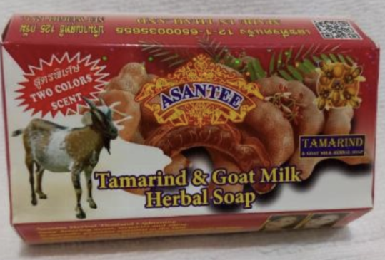 ASANTE Tamarind and Goat Milk Herbal Soap 125gr