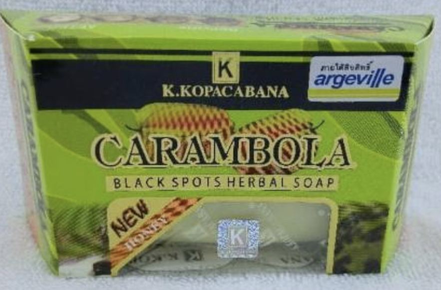 Carambola Black Spots Herbal Soap 120gr