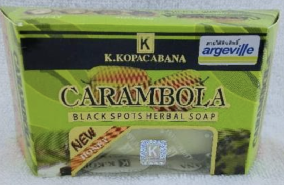 Carambola Black Spots Herbal Soap 120gr