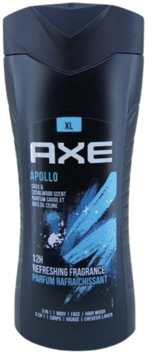 Axe Apollo 12H 3in1 Refreshing Fragrance