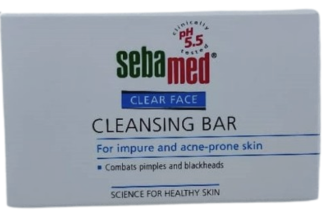 Seba Med Clear Face Cleansing Bar 100gr