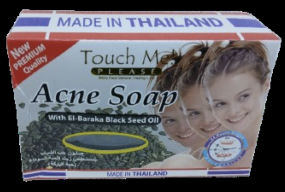 Touch Me! Acne Soap with El-Baraka Black