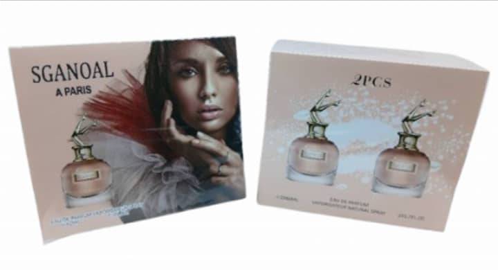SGANOAL A PARIS 2PCS Eau de Parfum Vaporisateur Spray 2x60ml 1.7FL.OZ. RWF10,000