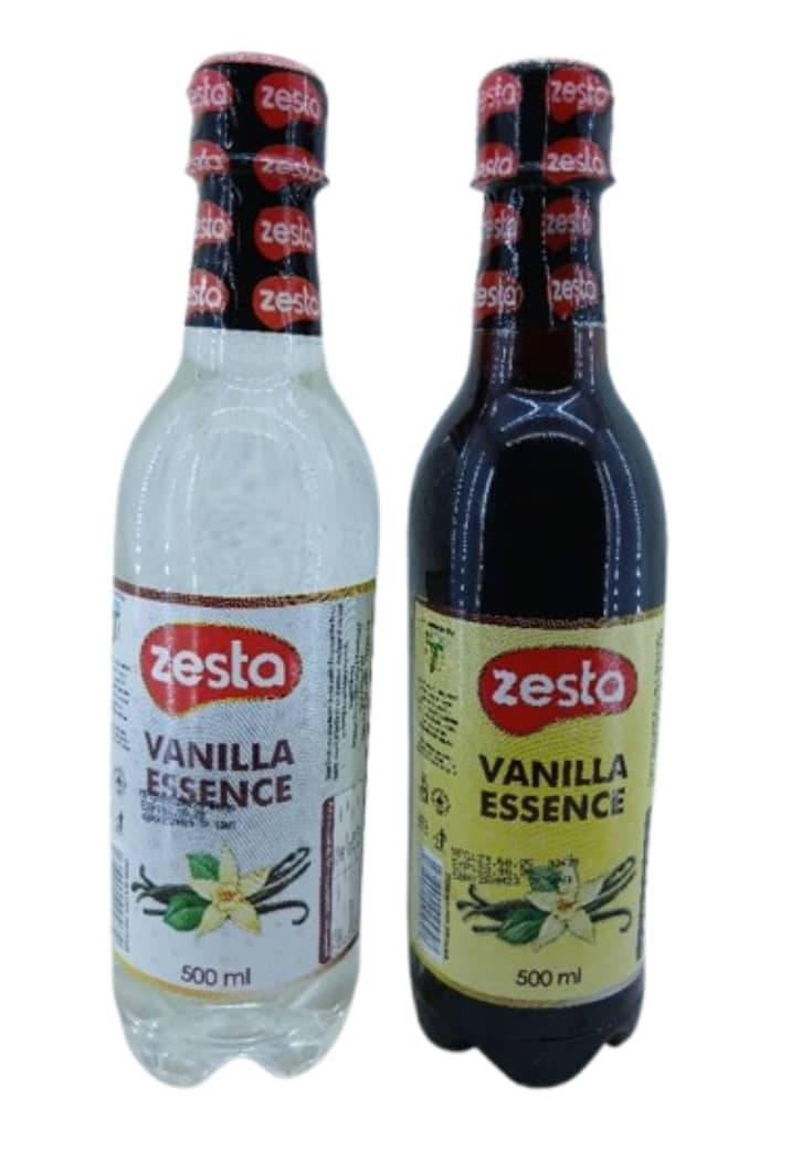 Zesta Vanilla Essence 500ml Dark