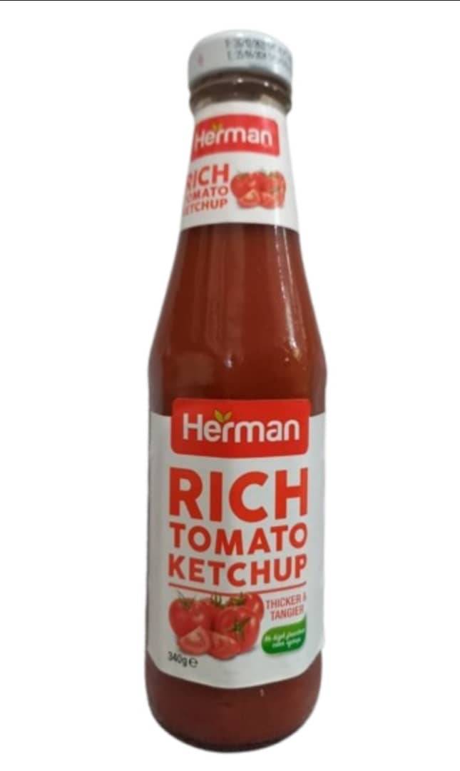 Herman Rich Tomato Ketchup 340gr