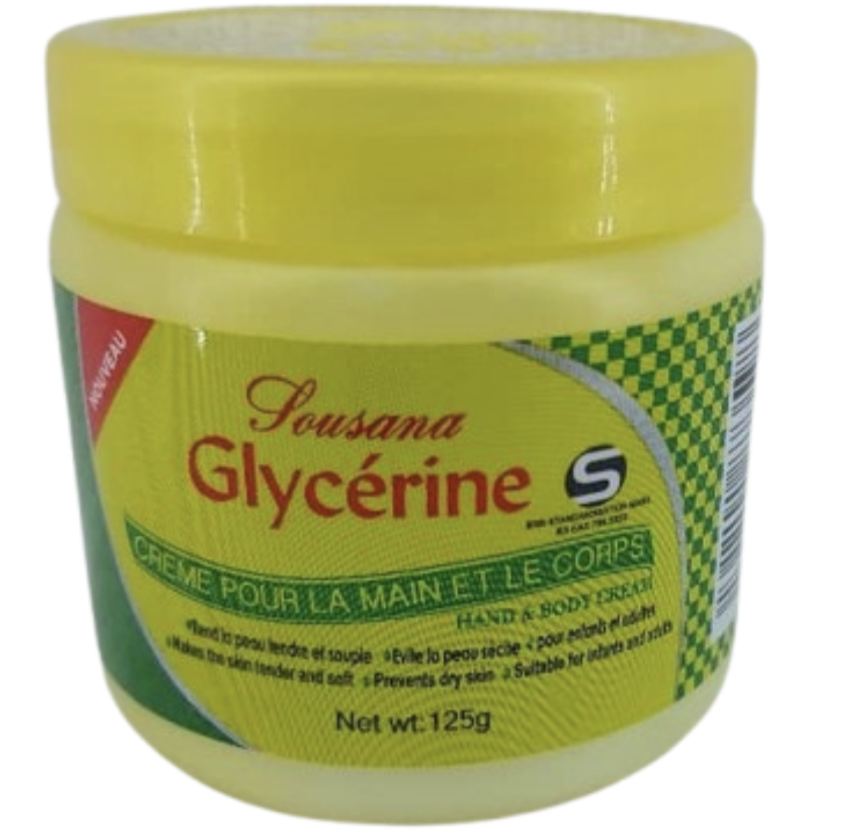 Sousana glycerine Hand & Body Cream 125gr