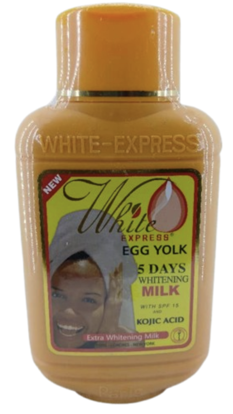 WHITE-EXPRESS Egg York 5 Days Extra Whitening Milk 500ml RWF12,000