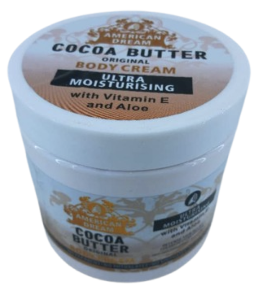RWF30,000 AMERICAN DREAM COCOA BUTTER Original BODY CREAM with Vitamin E and Aloe 453 g