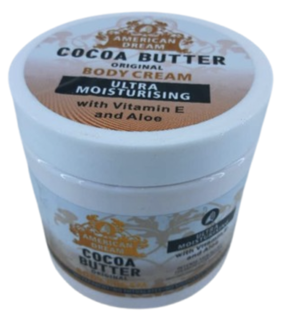 RWF30,000 AMERICAN DREAM COCOA BUTTER Original BODY CREAM with Vitamin E and Aloe 453 g