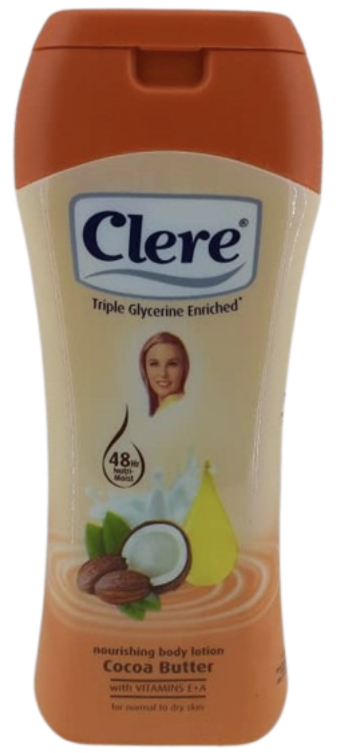 Clere nourishing body lotion Lanolin & Glycerine