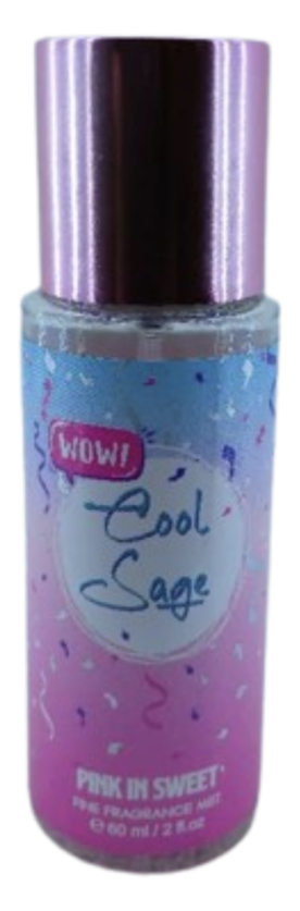 WOW Cool Sage PINK IN SWEET Fine FragranceMist
