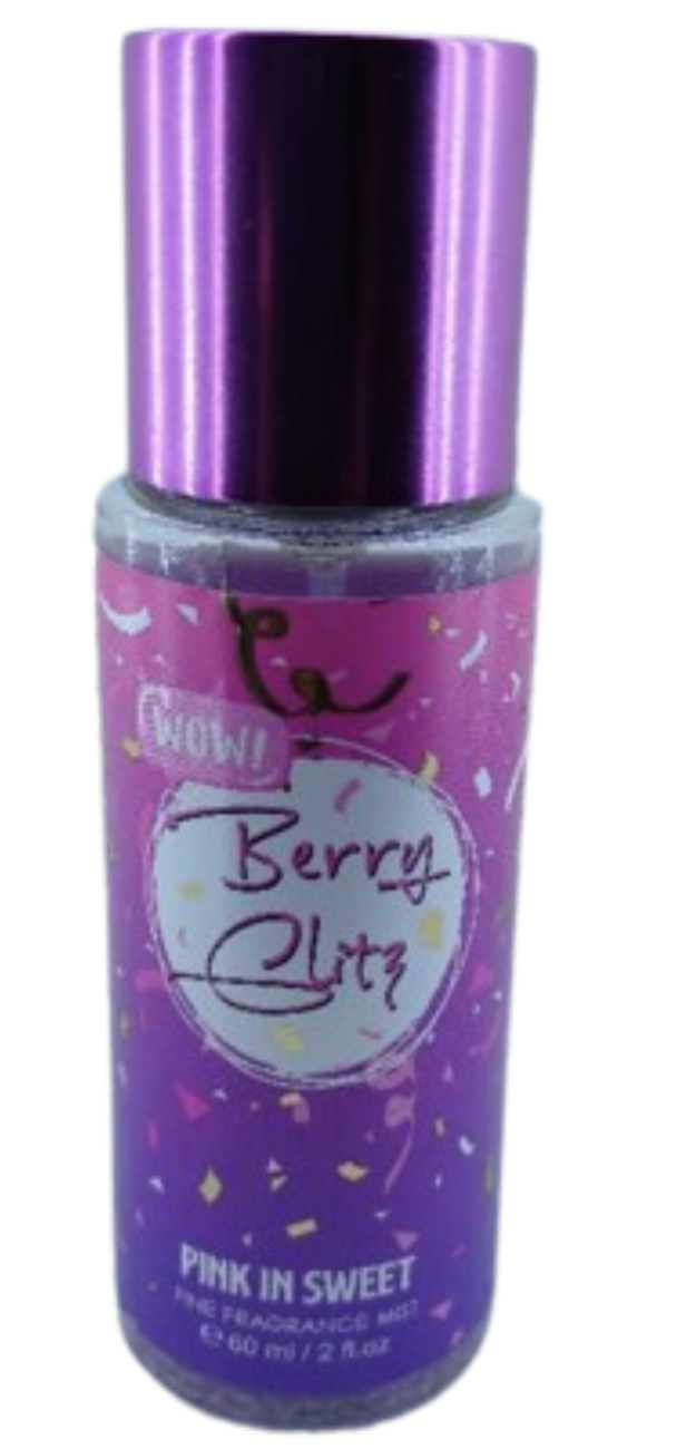 WOW Berry Clitz PINK IN SWEET Fine FragranceMist 60 ml