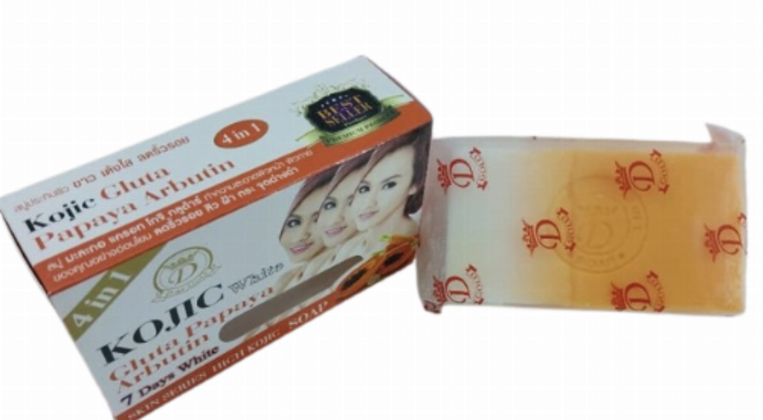 Kojic White Gluta Papaya Arbutin 4in1 Soap 160gr