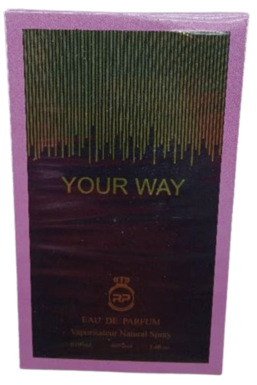 YOUR WAY Eau De Parfum Vaporisateur Natural Spray 100ml 80% 3.4fl.oz.