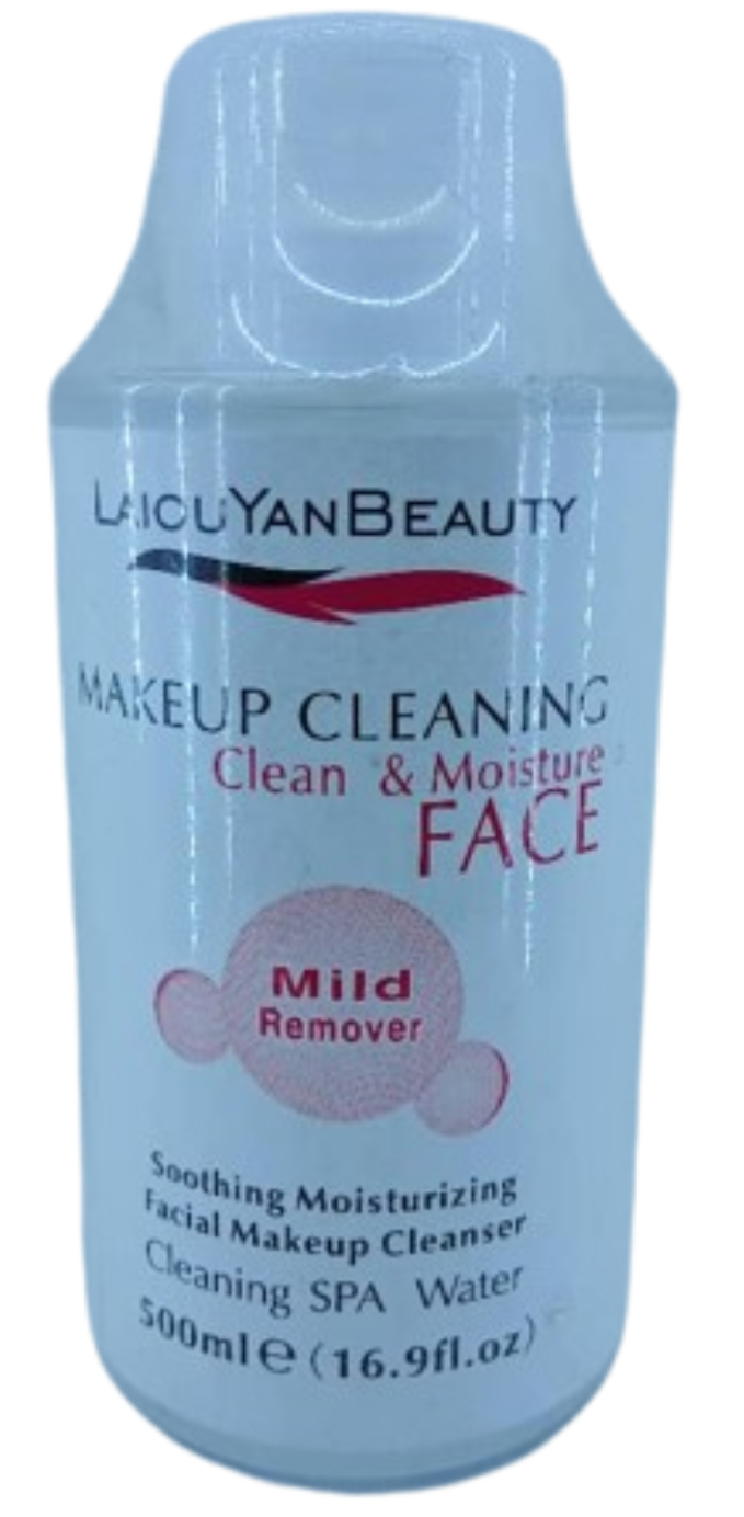 LAIOU YAN BEAUTY Makeup Cleansing Clean & Moisture FACE Mild Remover 500 mle