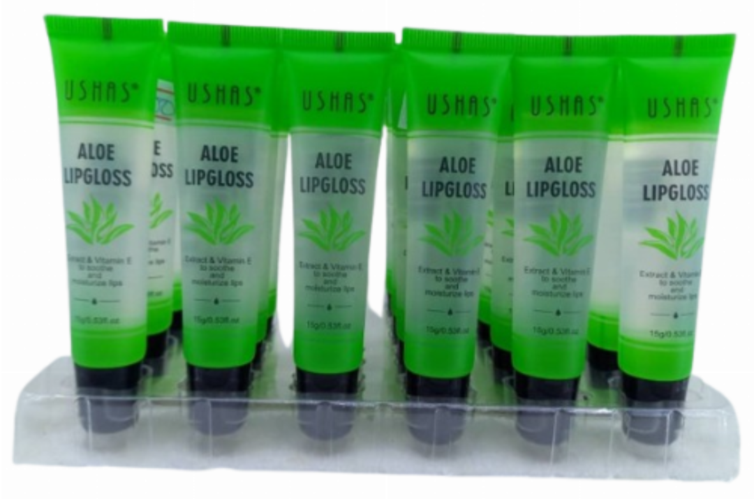 USHAS Aloe Lipgloss 15ml