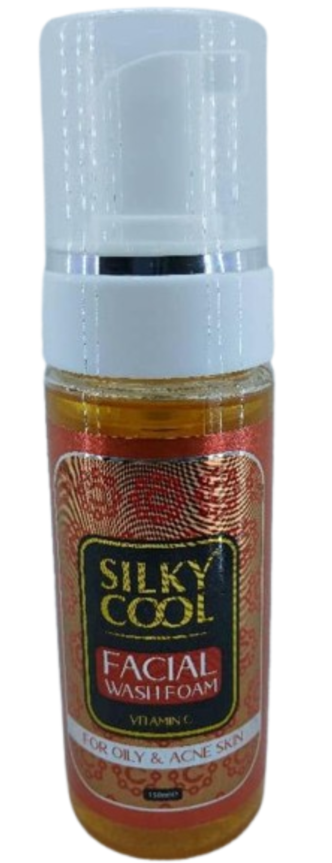 SILKY COOL Facial Wash Form Vitamin C