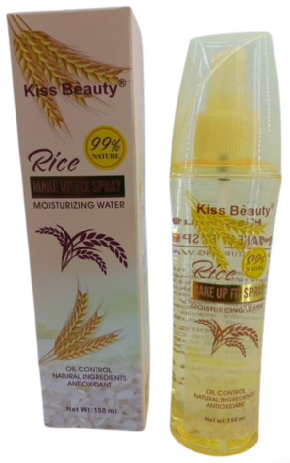 Kiss Beauty 99% Natural Rice Make up Fix Spray 150ml