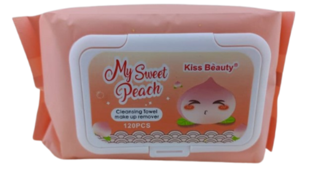 Kiss Beauty MY Sweet Peach Cleansing Towel