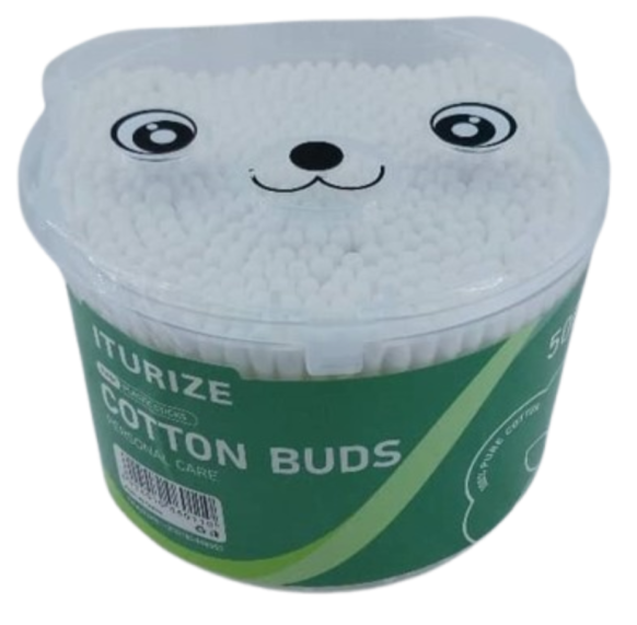 Iturize 100% Pure Cotton Buds 500pcs