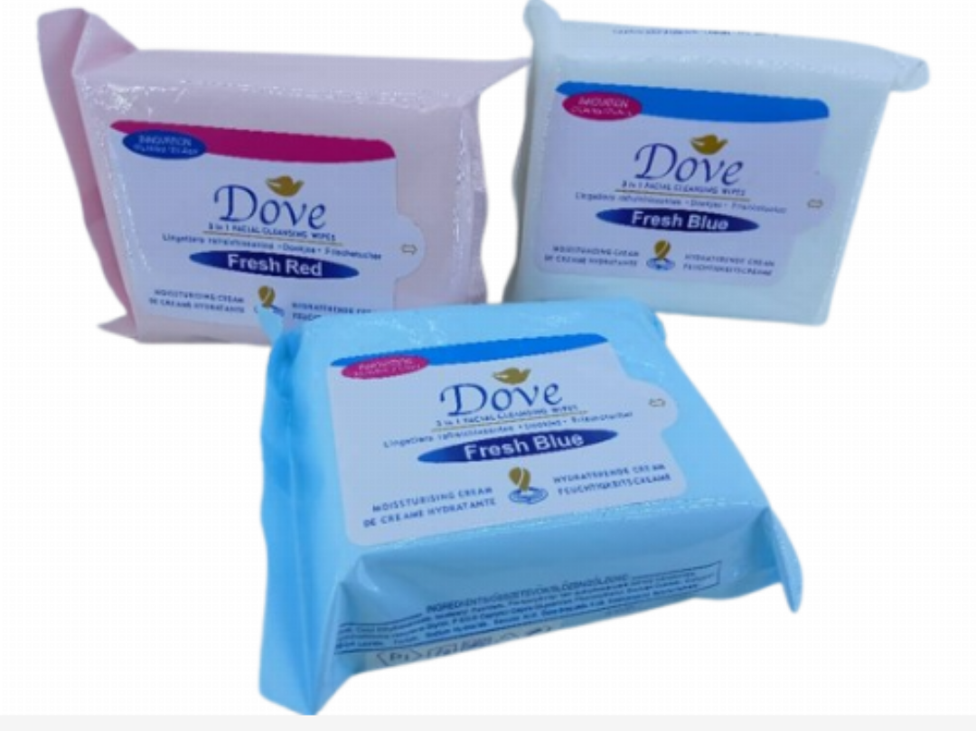 Dove 3in1 Facial cleaning wipes 25pcs