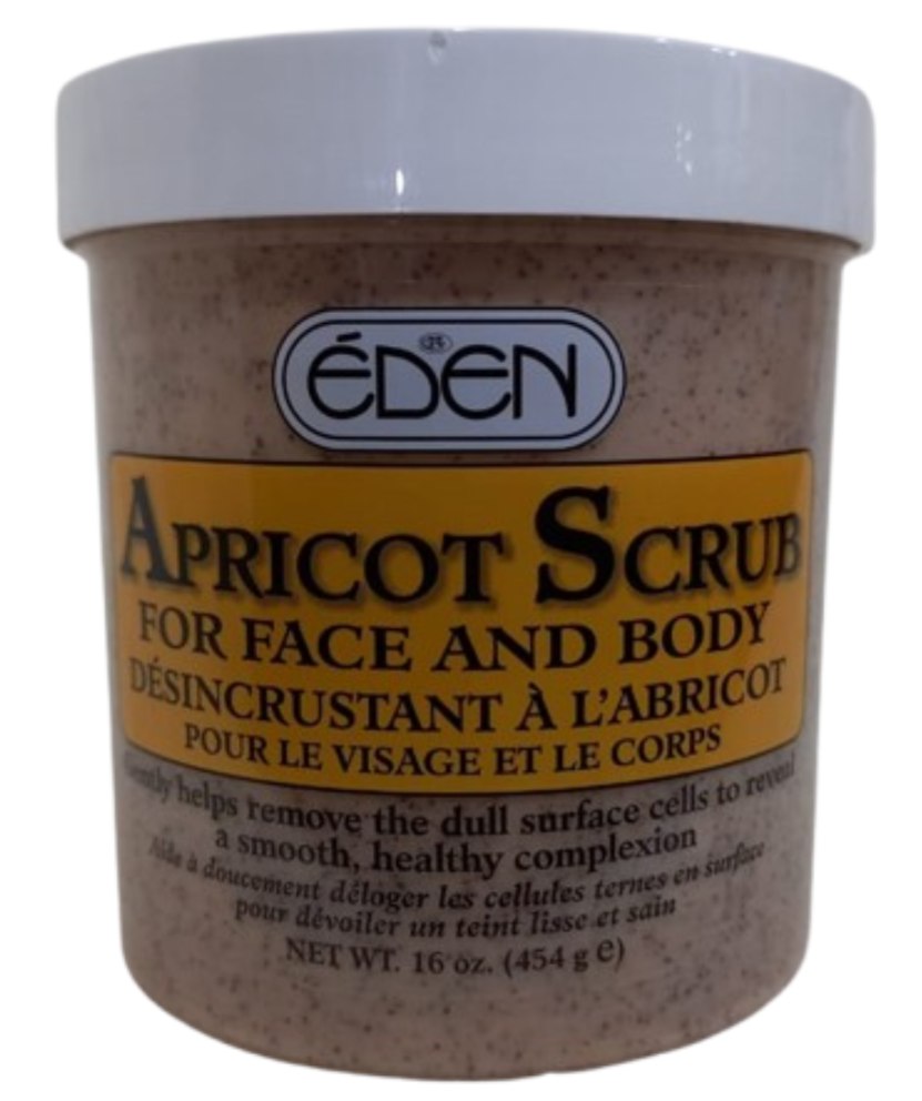 ÉDEN APRICOT SCRUB FOR FACE AND BODY 454gr