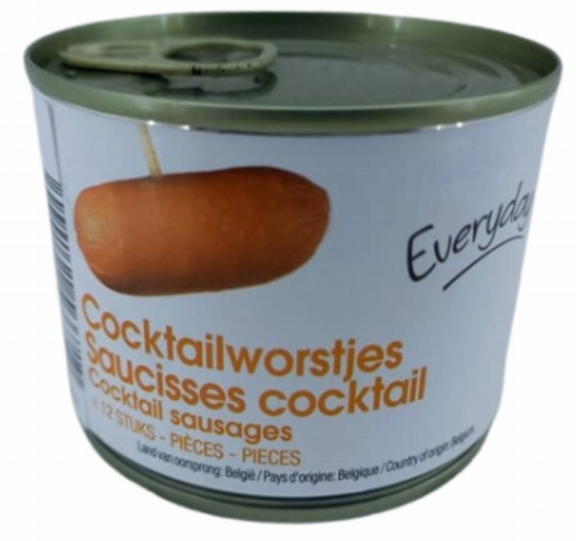 Everyday Cocktail Sausages +12pcs 200gr