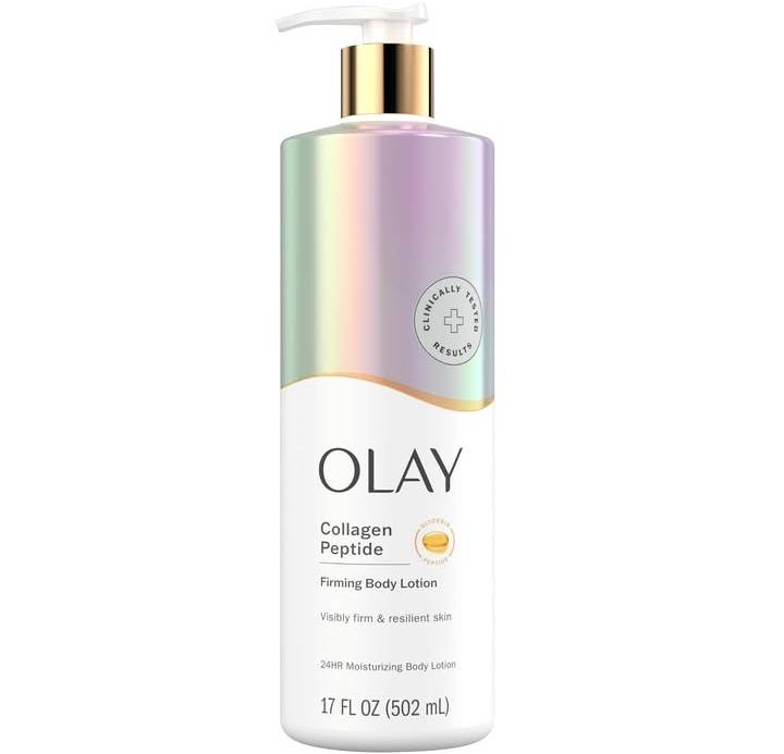 Olay firming and hydrating collagen body lotion