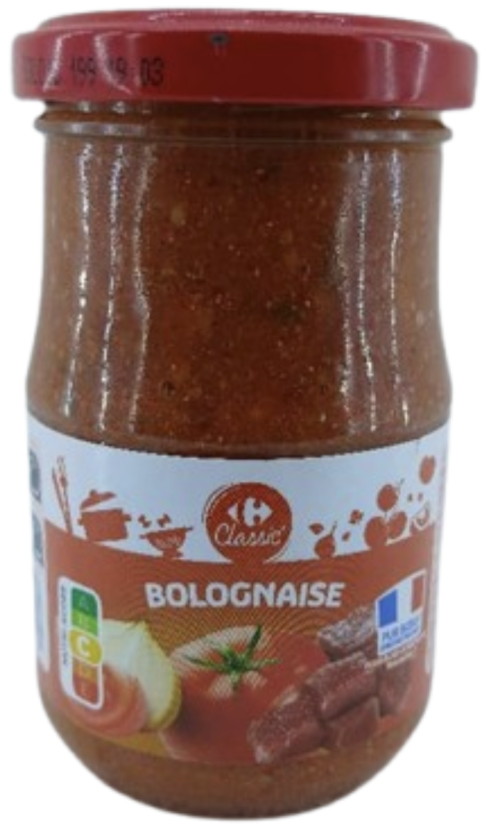 Carrefour Classic BOLOGNAISE 190 ge