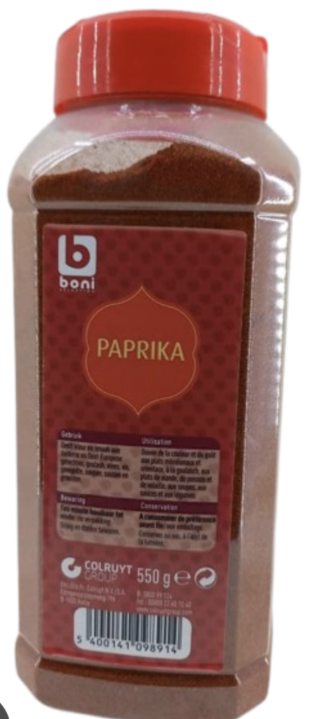 Boni selection PAPRIKA 550gr