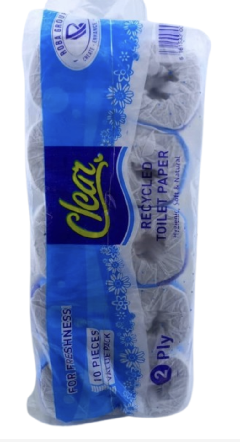 Clear Toilet paper 10pcs