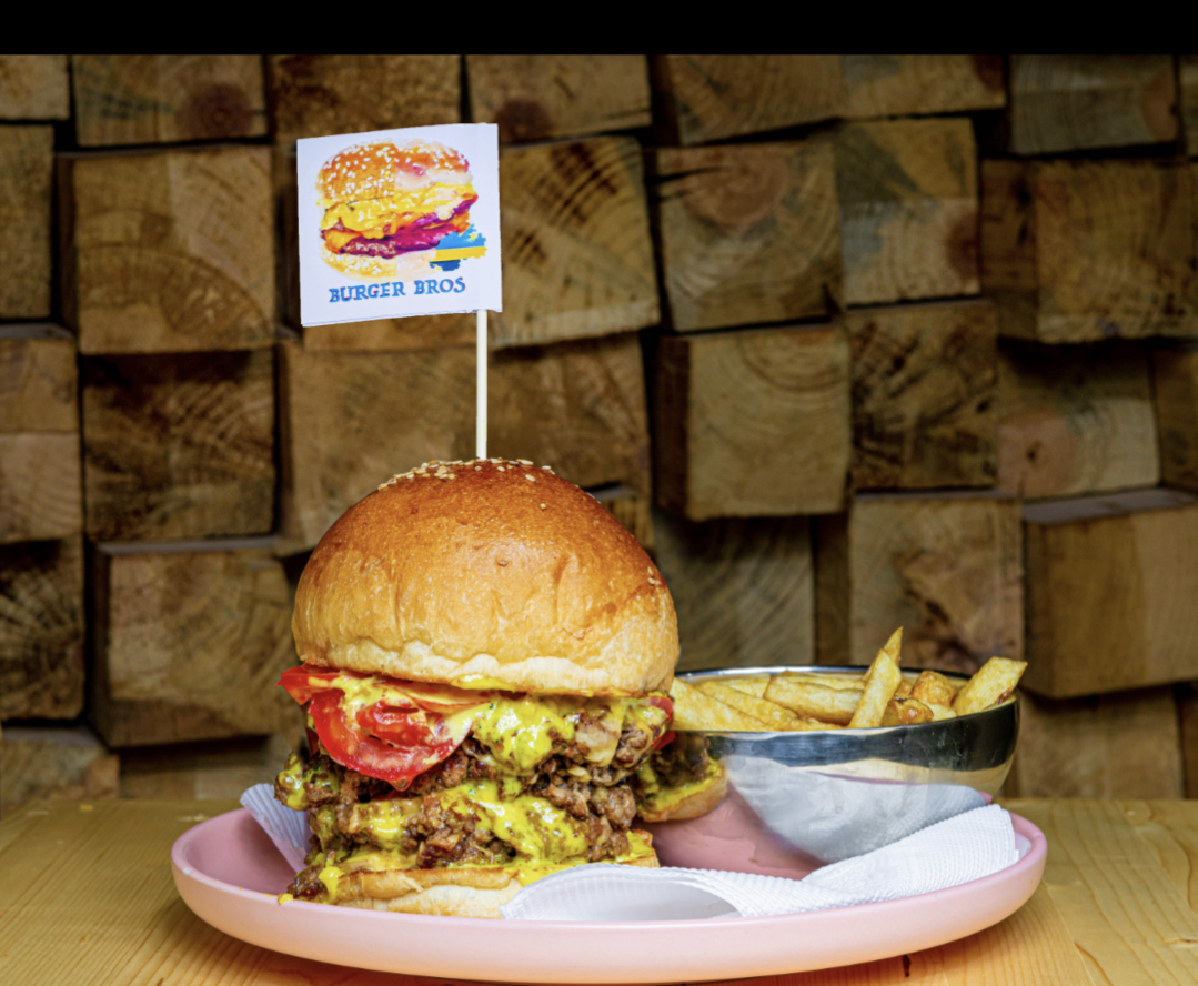 gourmet cheeseburger