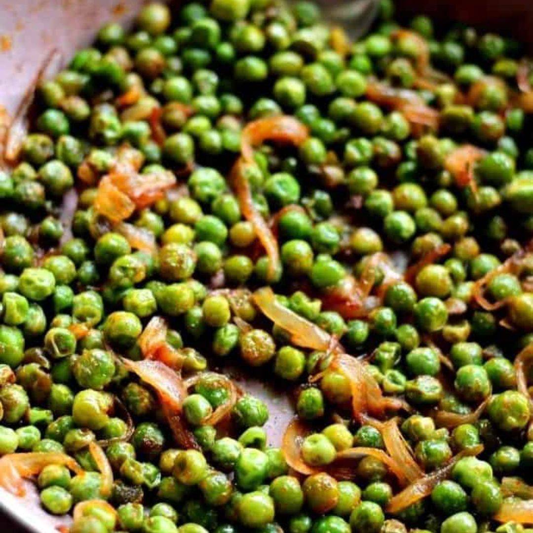 Boiled Fresh Peas