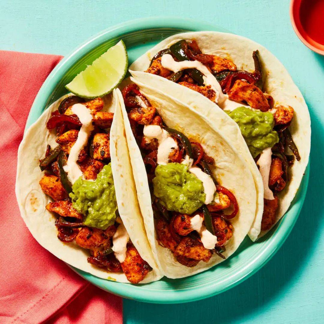 Chicken Tacos (Fajita)
