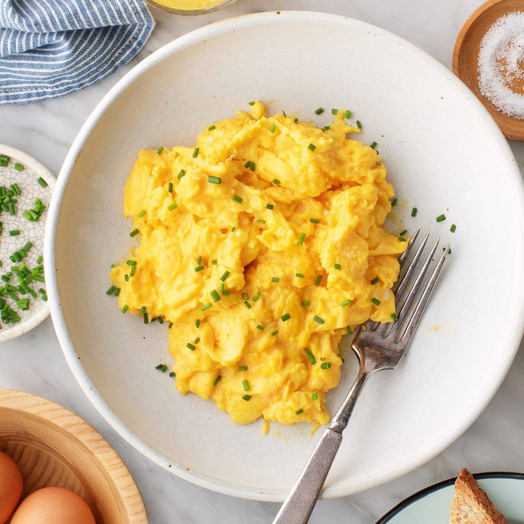 Scrambled Omelette (Milk, Eggs)