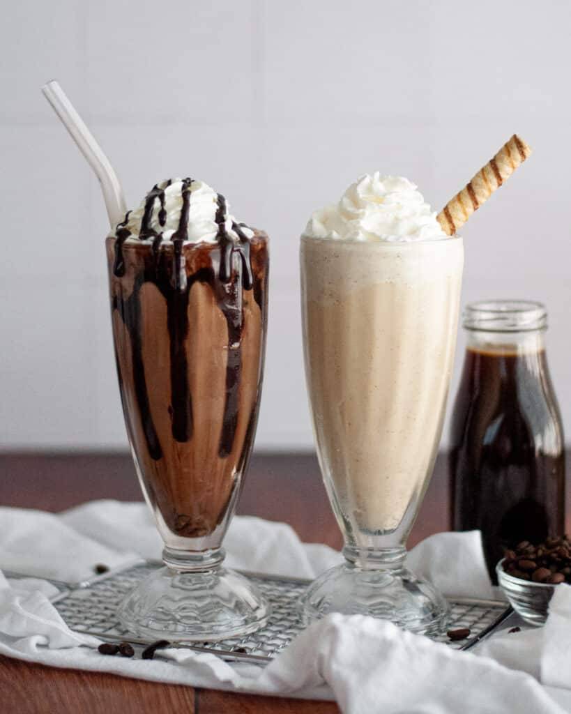 Vanilla or Chocolate Milkshake