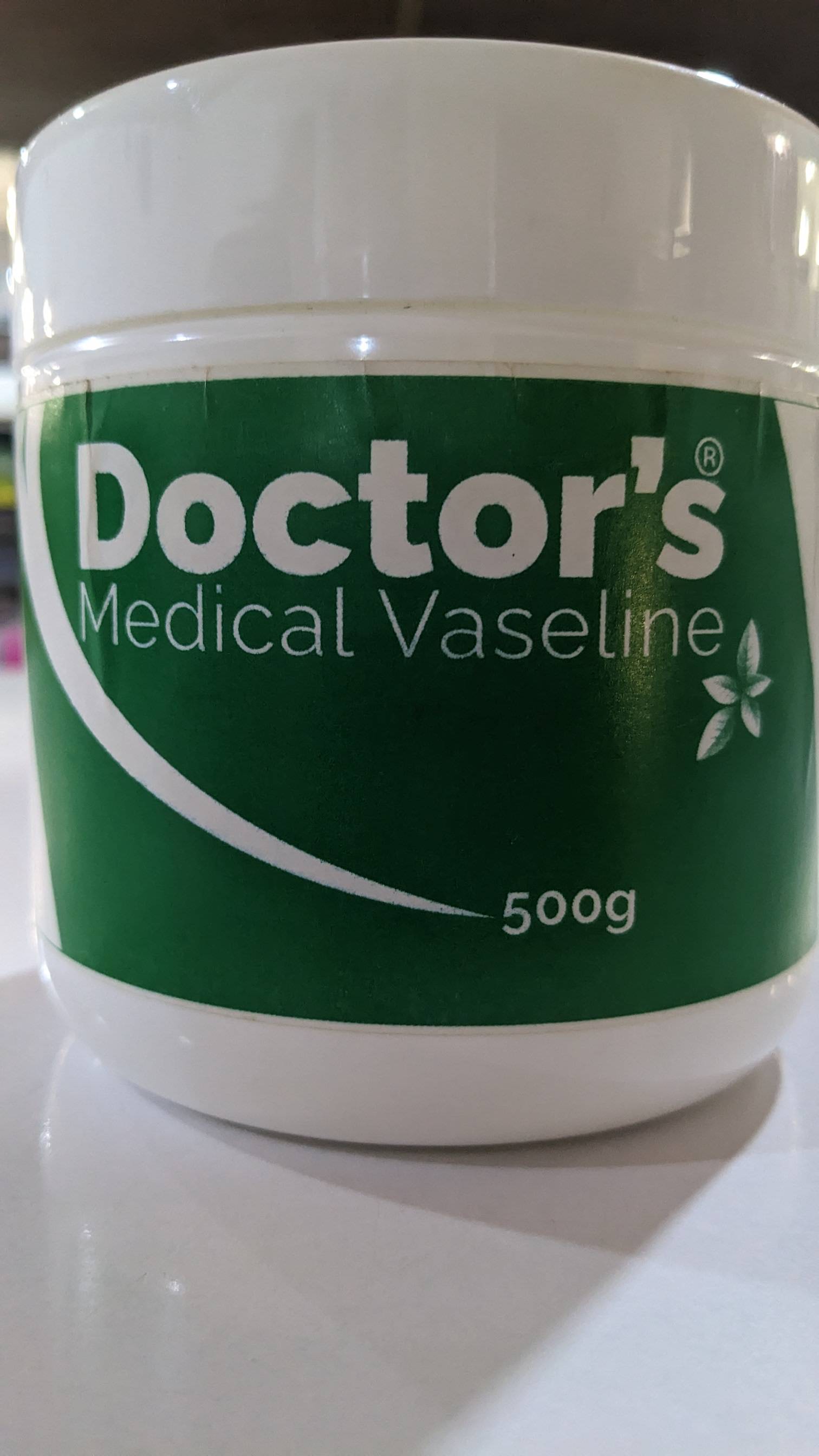 Doctor's medical Vaseline