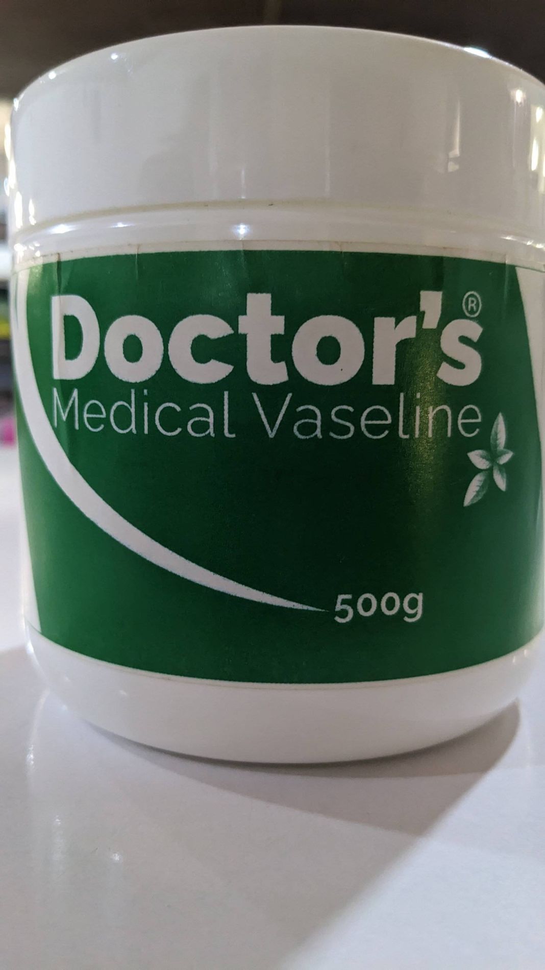 Doctor's medical Vaseline