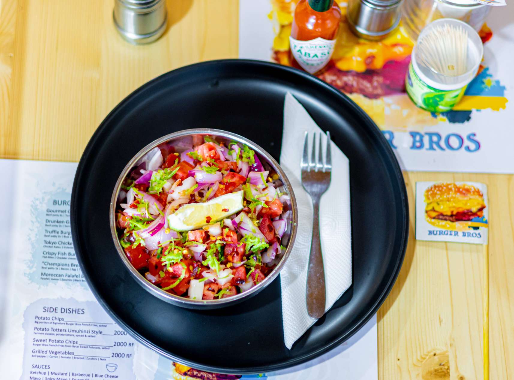 Kenyan Kachumbari Salad