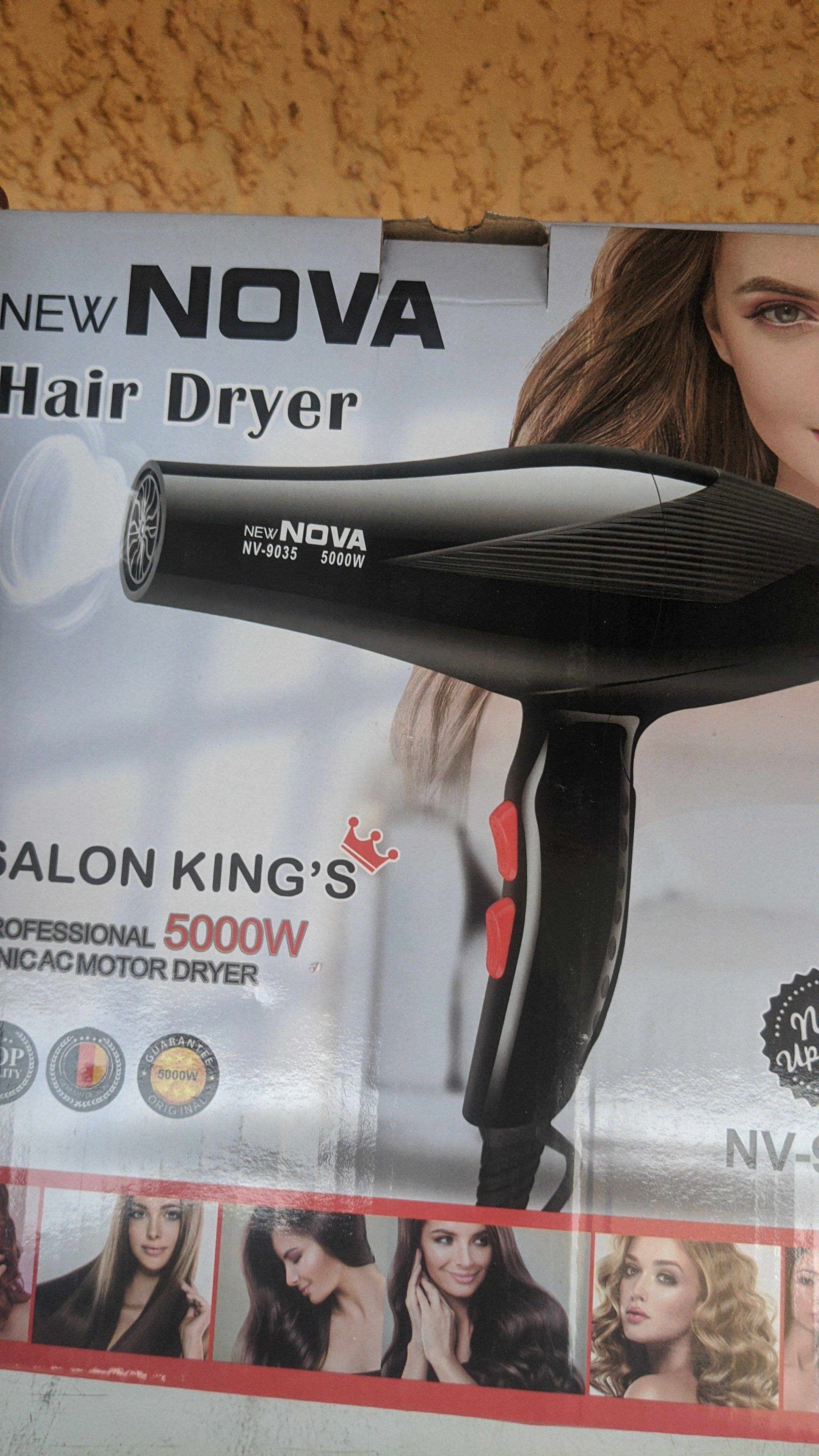 Sèche-cheveux Power Dry Light MOD.GK/P1 VER.1S 220-240V - 1600/1900W 50 HZ