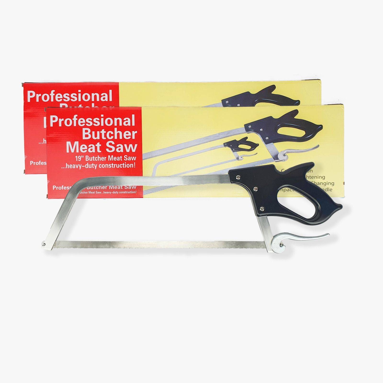 1418002 19" STAINLESS STEEL HAND MEAT CUTTER