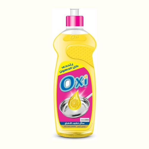 Oxi Dishwashing Liquid 600gm yellow Lem