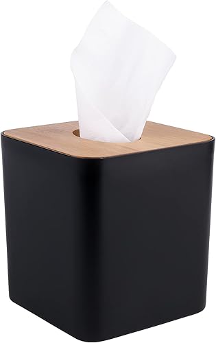 Tissue Box Bamboo Lid 23GA02-277