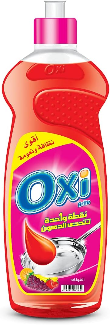 Oxi Dishwashing Liquid 600gm fruit