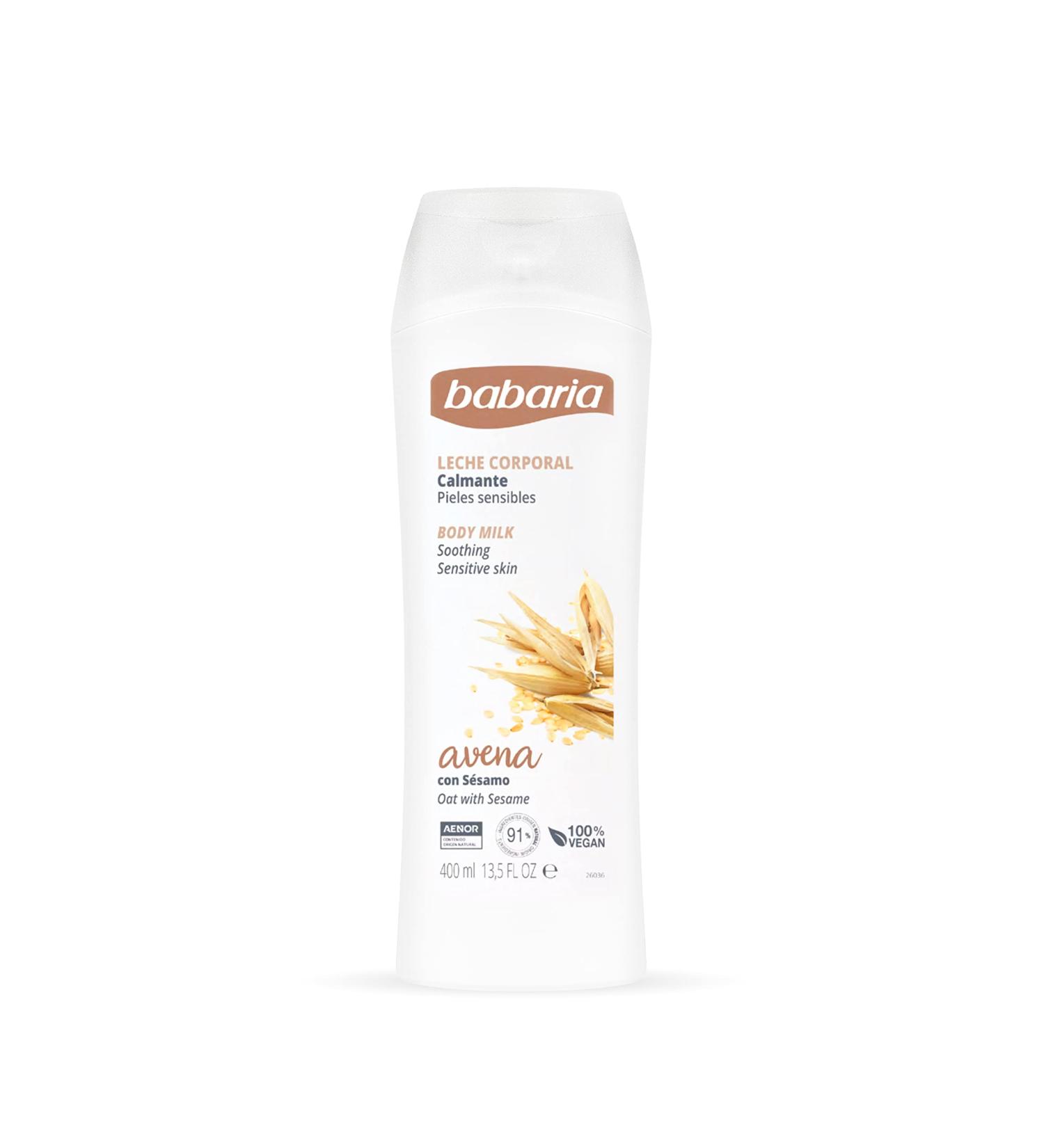 Babaria Body Milk Avena Aloe 400ml