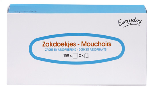 Everyday Tissue 150 pos